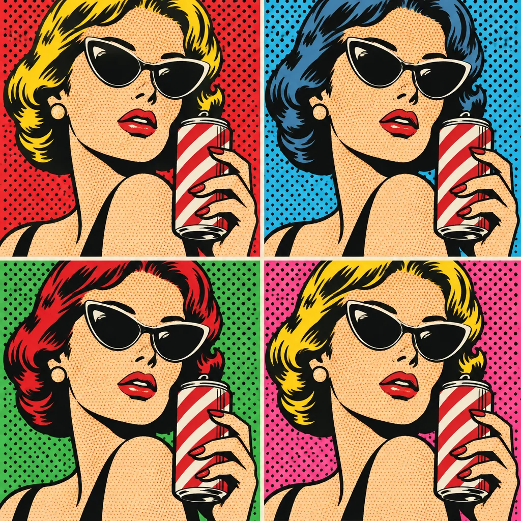 Pop art AI image generator