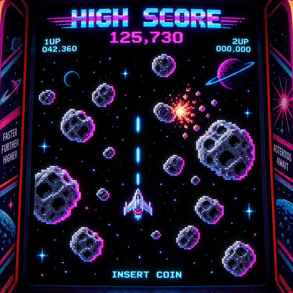 Retro arcade AI image generator