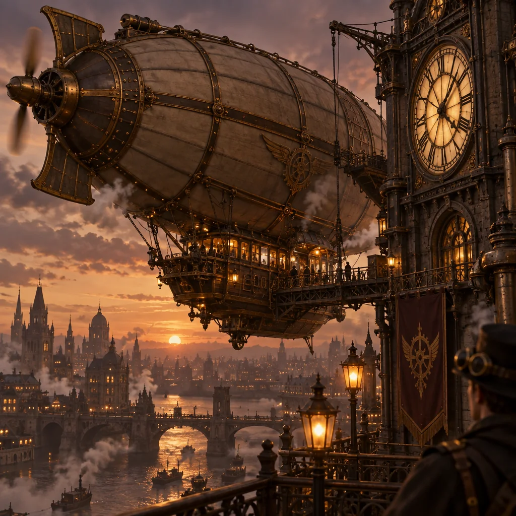 Steampunk AI image generator