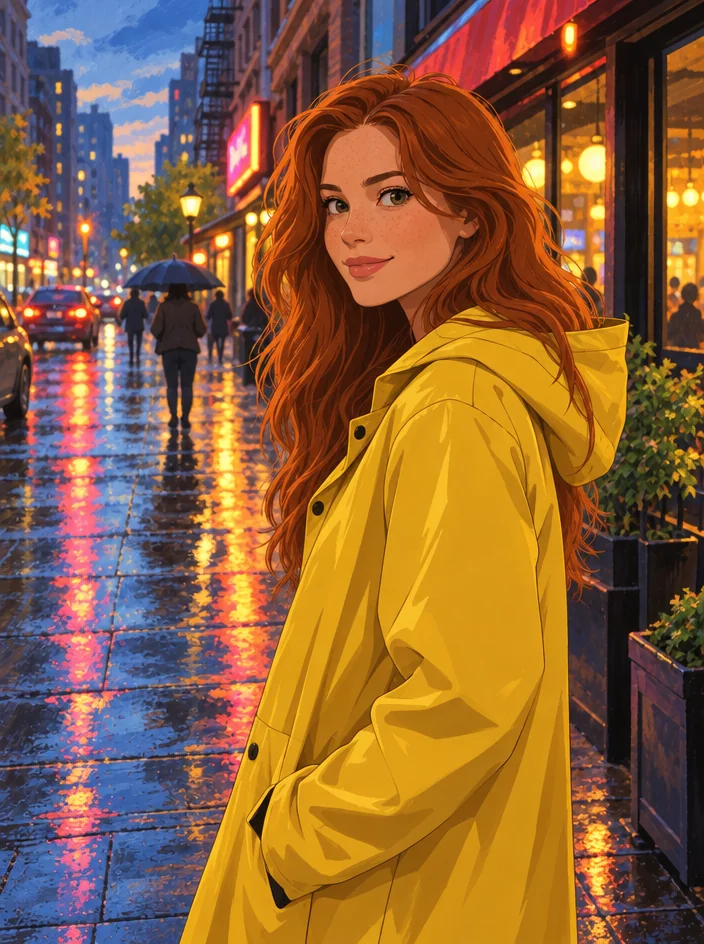 Photo to Anime — after editing