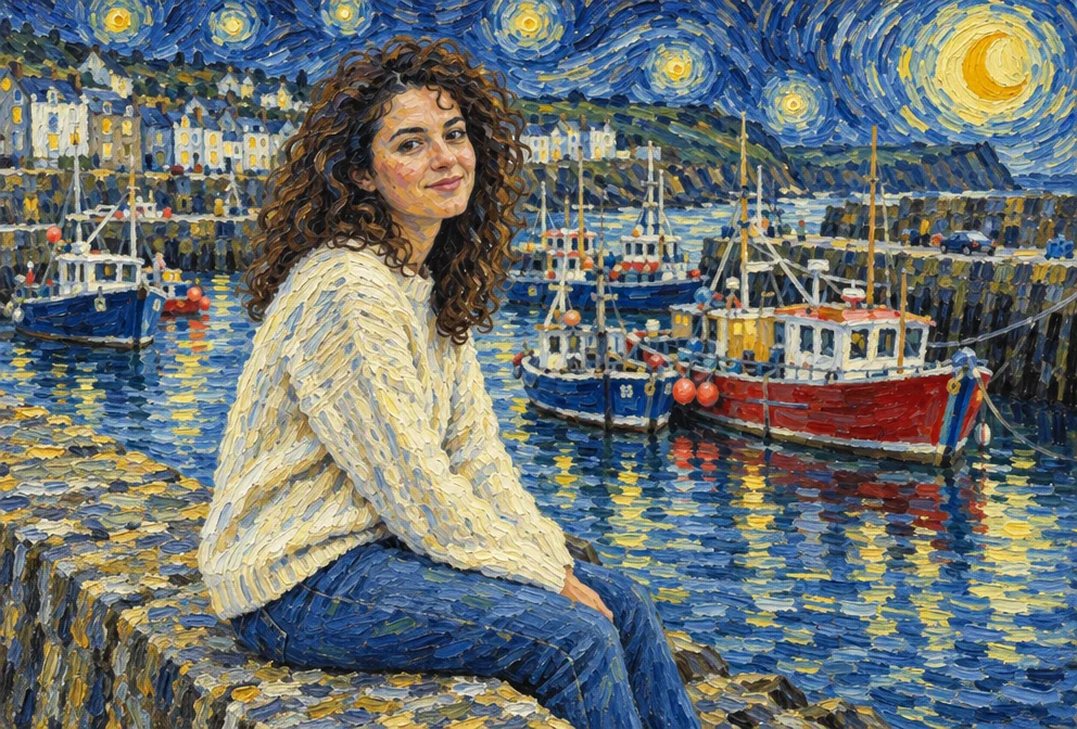 AI Style Transfer — after editing